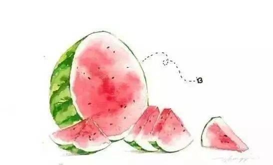 夏天吃瓜手册图解,图解夏天吃瓜手册